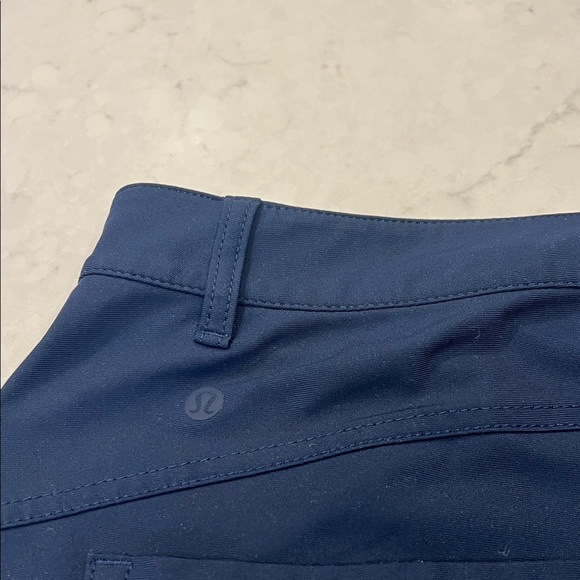 Lululemon City Sleek 5 Pocket Wide-Leg High Rise 7/8 Length Pant Navy Size 32 - Picture 5 of 9